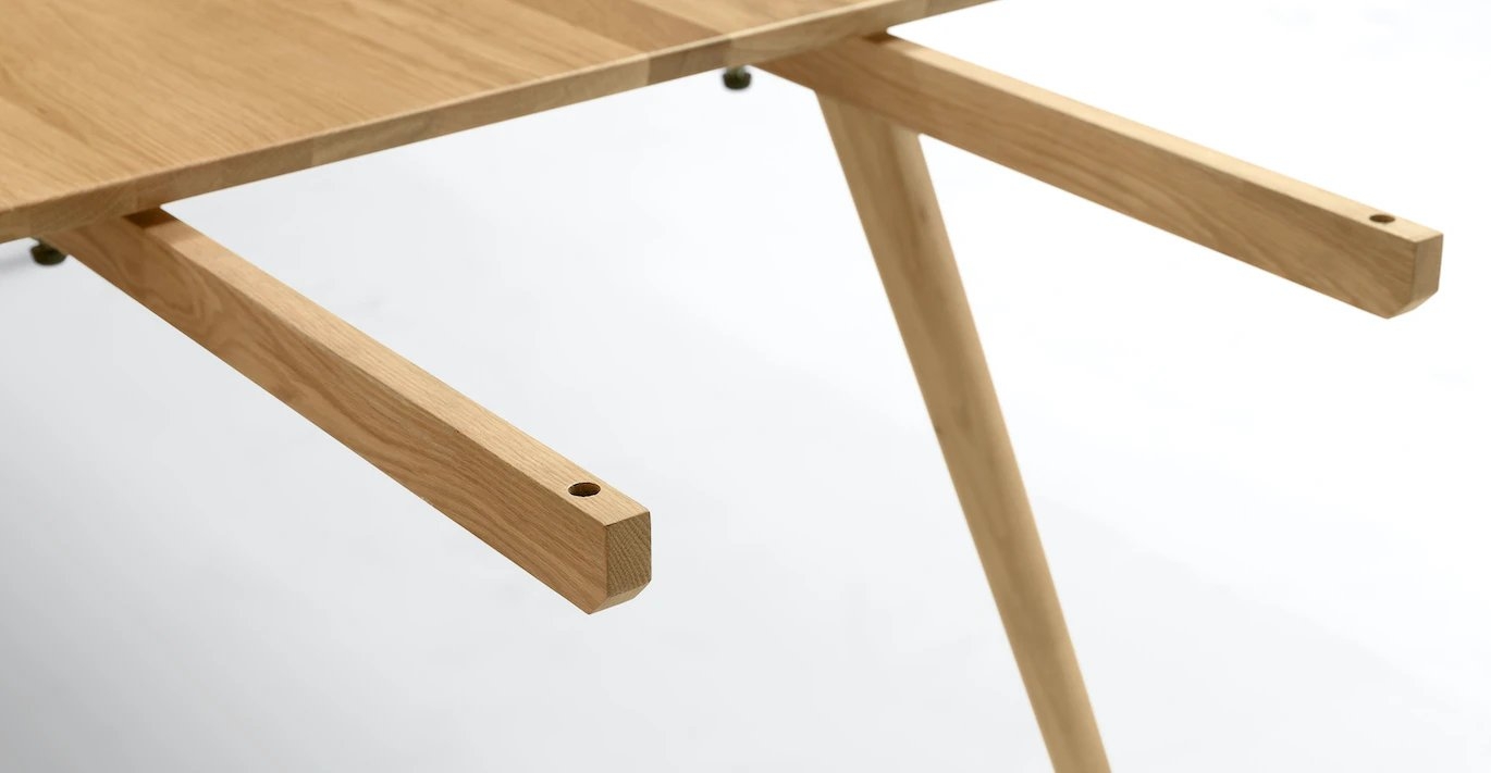 Seno Oak Dining Table, Extendable - Image 3