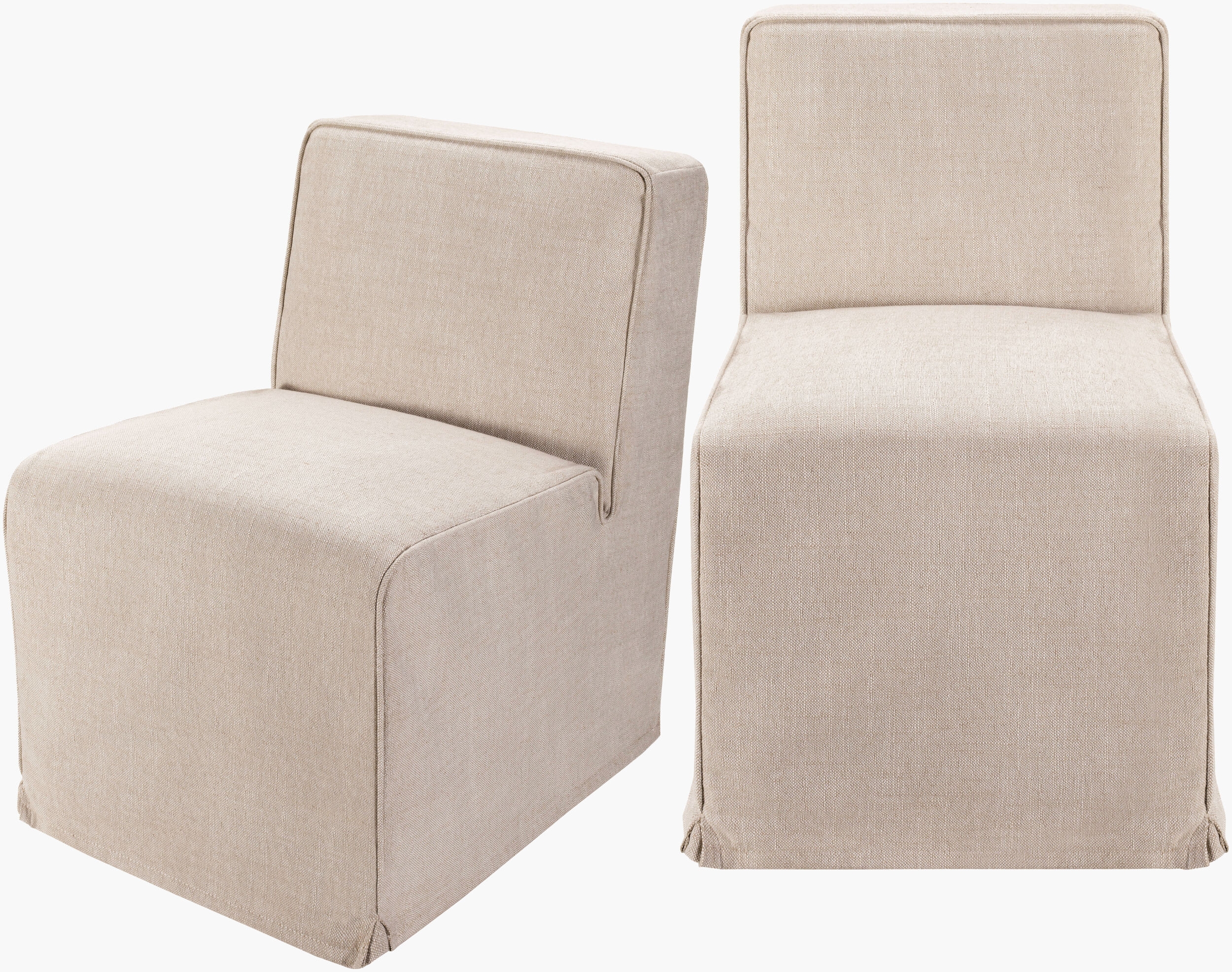 Bonner Linen 33"H x 22"W x 30"D,  33"H x 22"W x 30"D Dining Chair - Image 0