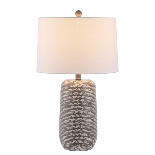 Celvin 26" Table Lamp - Grey/White - Image 0
