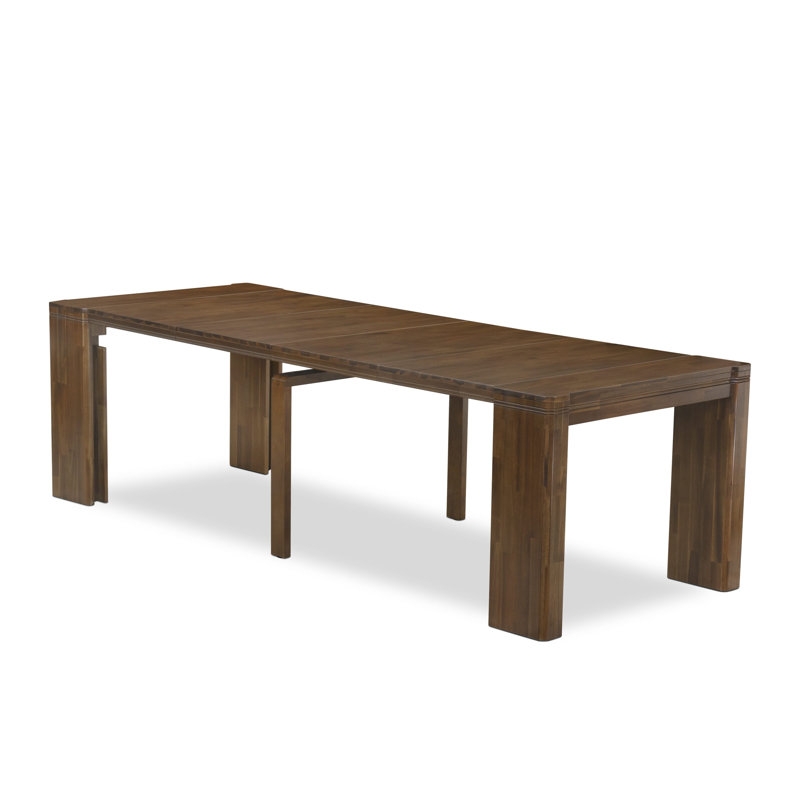 Vedder Rectangular Extendable Dining Table  120.3'' L x 39'' W - Image 3