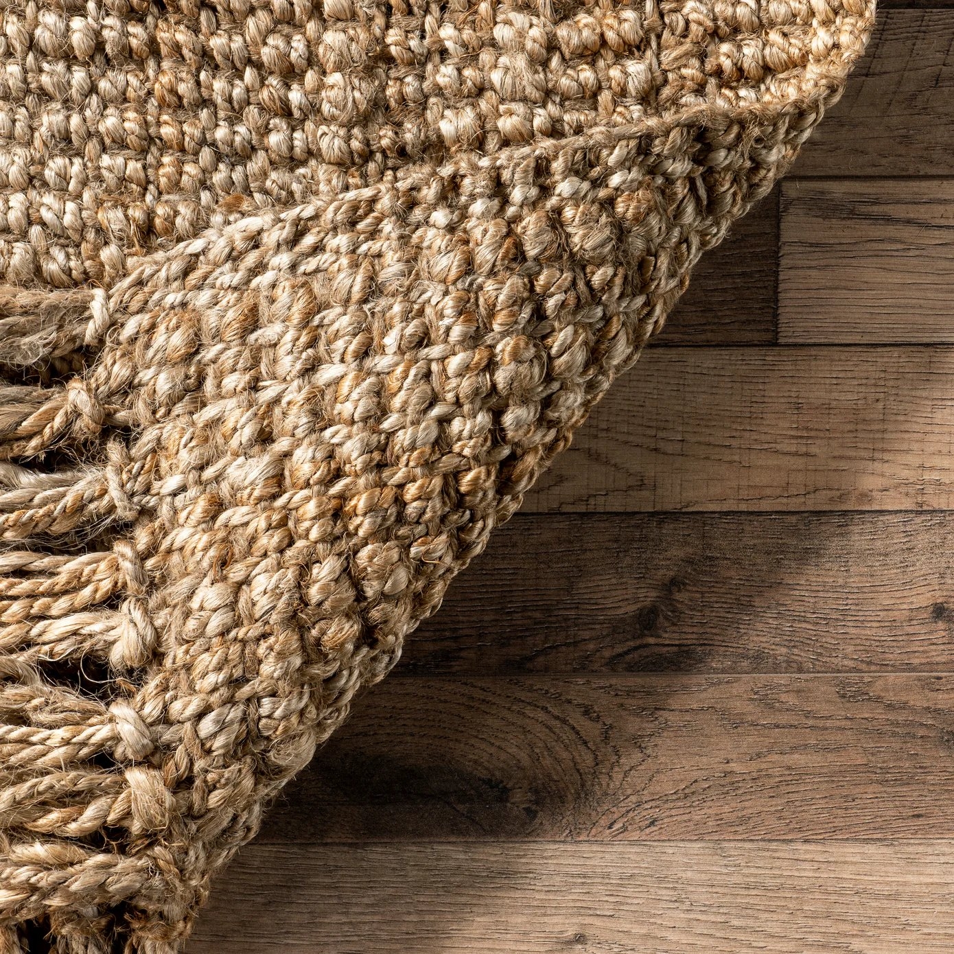 Daniela Farmhouse Chunky Jute Area Rug - Image 3