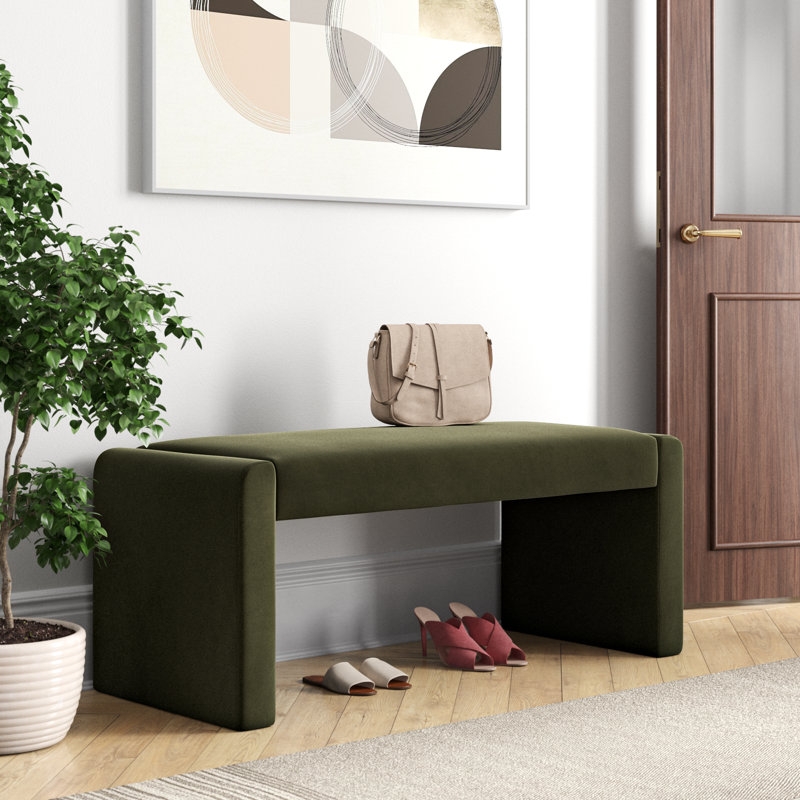 Rayfield Upholstered Shoe Storage Bench - Image 1