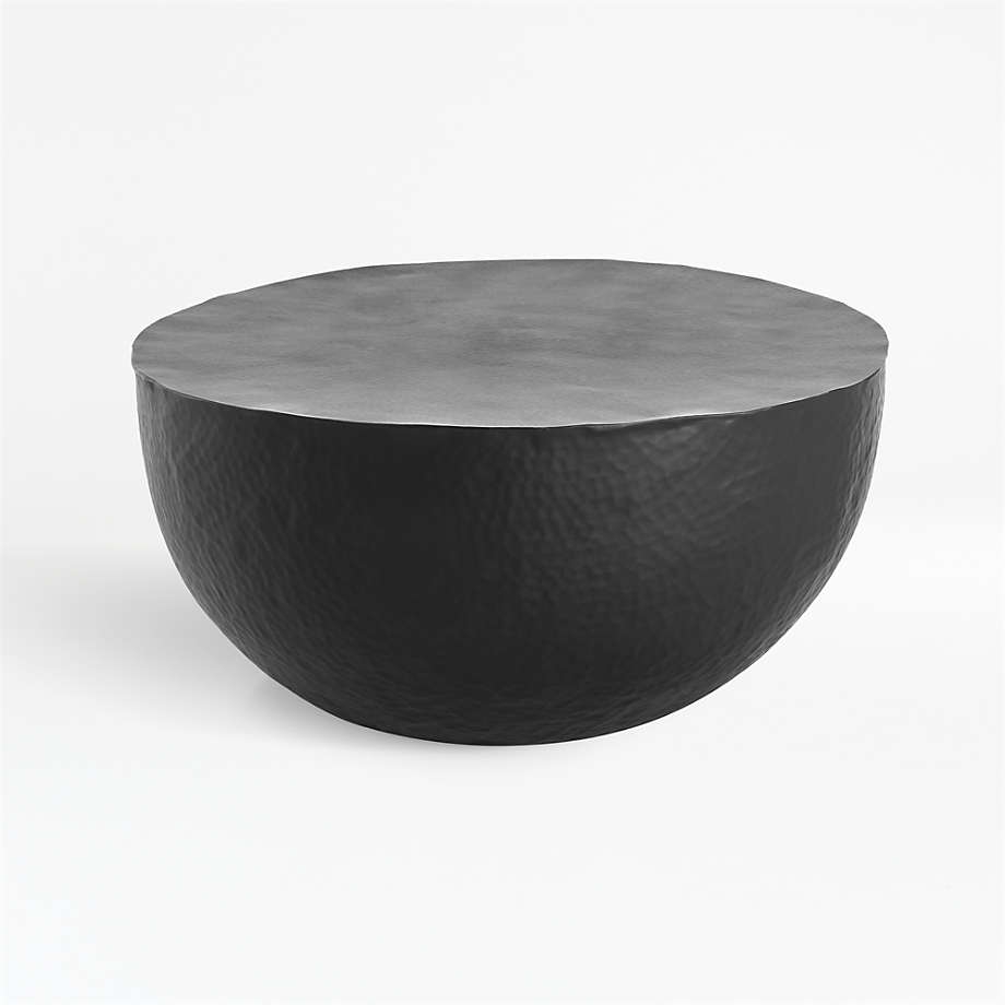 Fernando Metal Drum 32.5" Round Coffee Table - Image 0