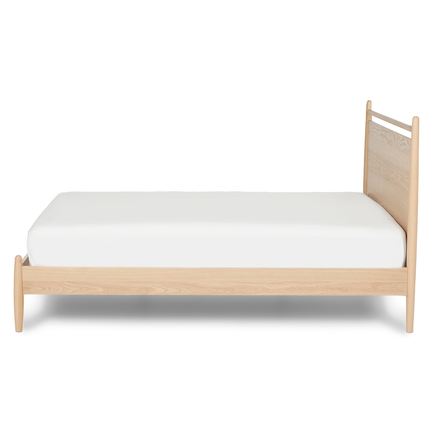 Lenia Queen Panel Bed - White Oak - Image 4