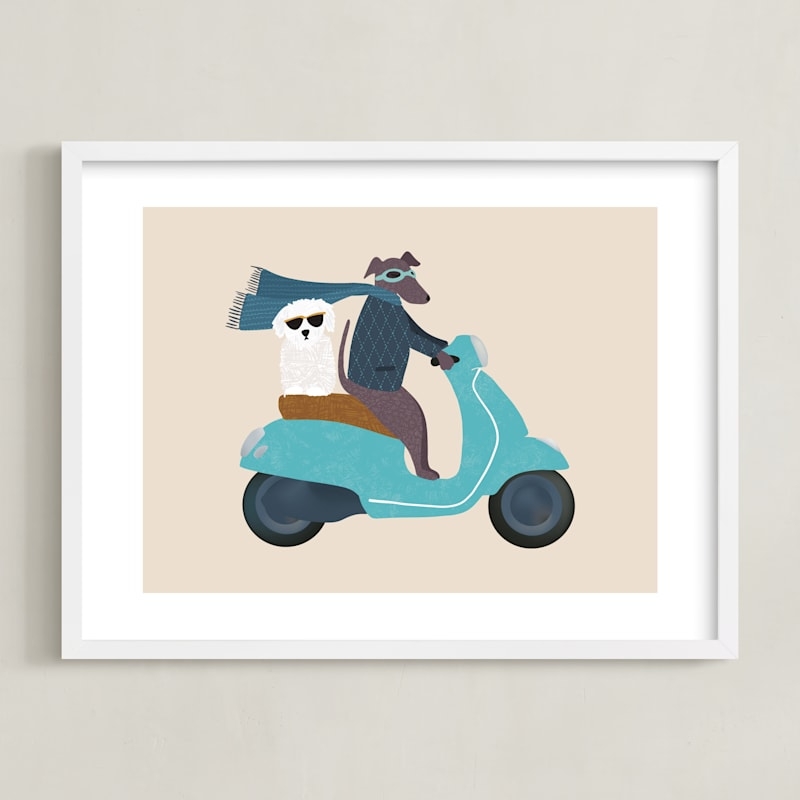 Luxe Metal Art 'Art For Art Sake' By Francois Char Art For Art Sake by - Painting on - Image 1