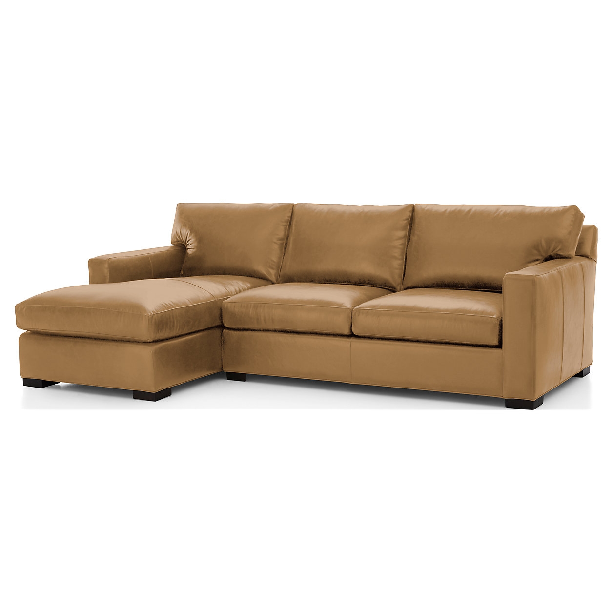 Axis Leather 2-Piece Sectional Sofa - Image 0