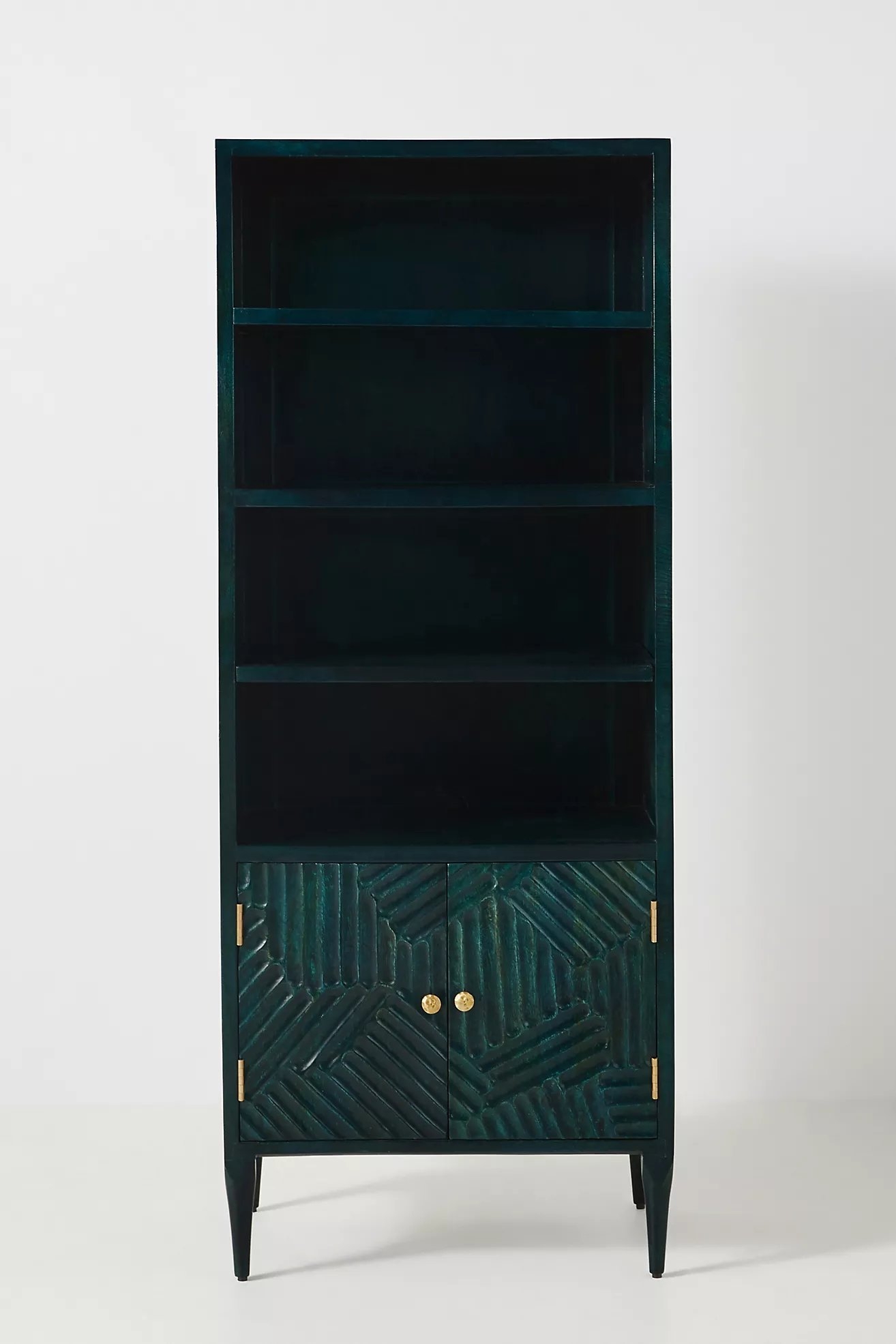 Handcarved Paje Bookcase - Image 1