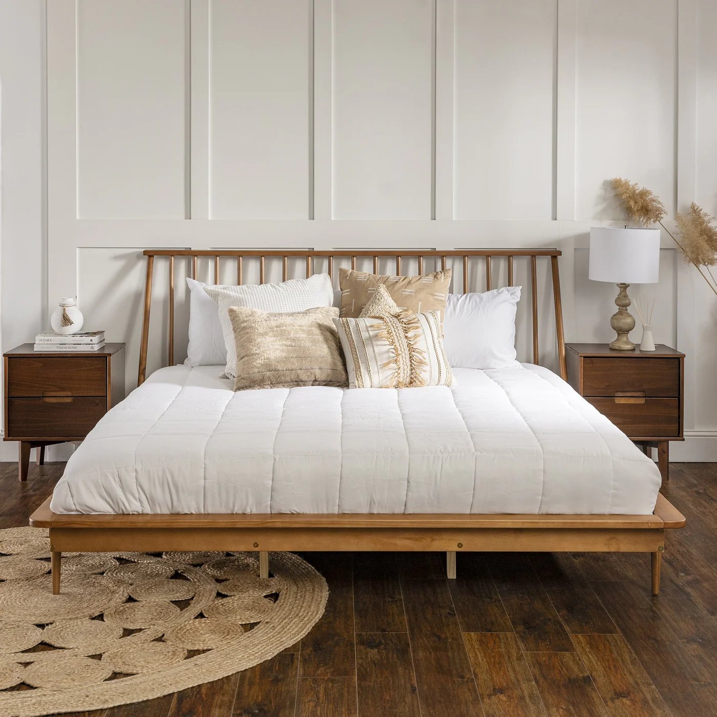 Spindle Back Solid Wood Beds - Image 0