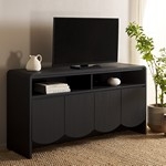 Narine 4 Door 2 Shelf Media Stand - Image 1