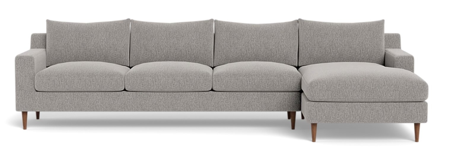 Sloan 4-Seat Right Chaise Sectional - Image 0