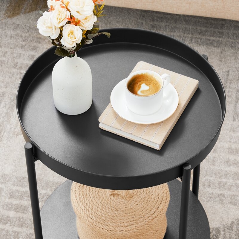 Kappel Steel Tray Top End Table - Image 3