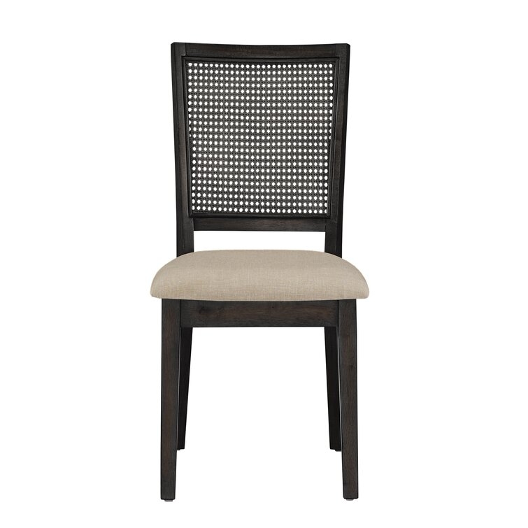 Urbaniak Linen Solid Back Side Chair (Set of 2) - Image 2