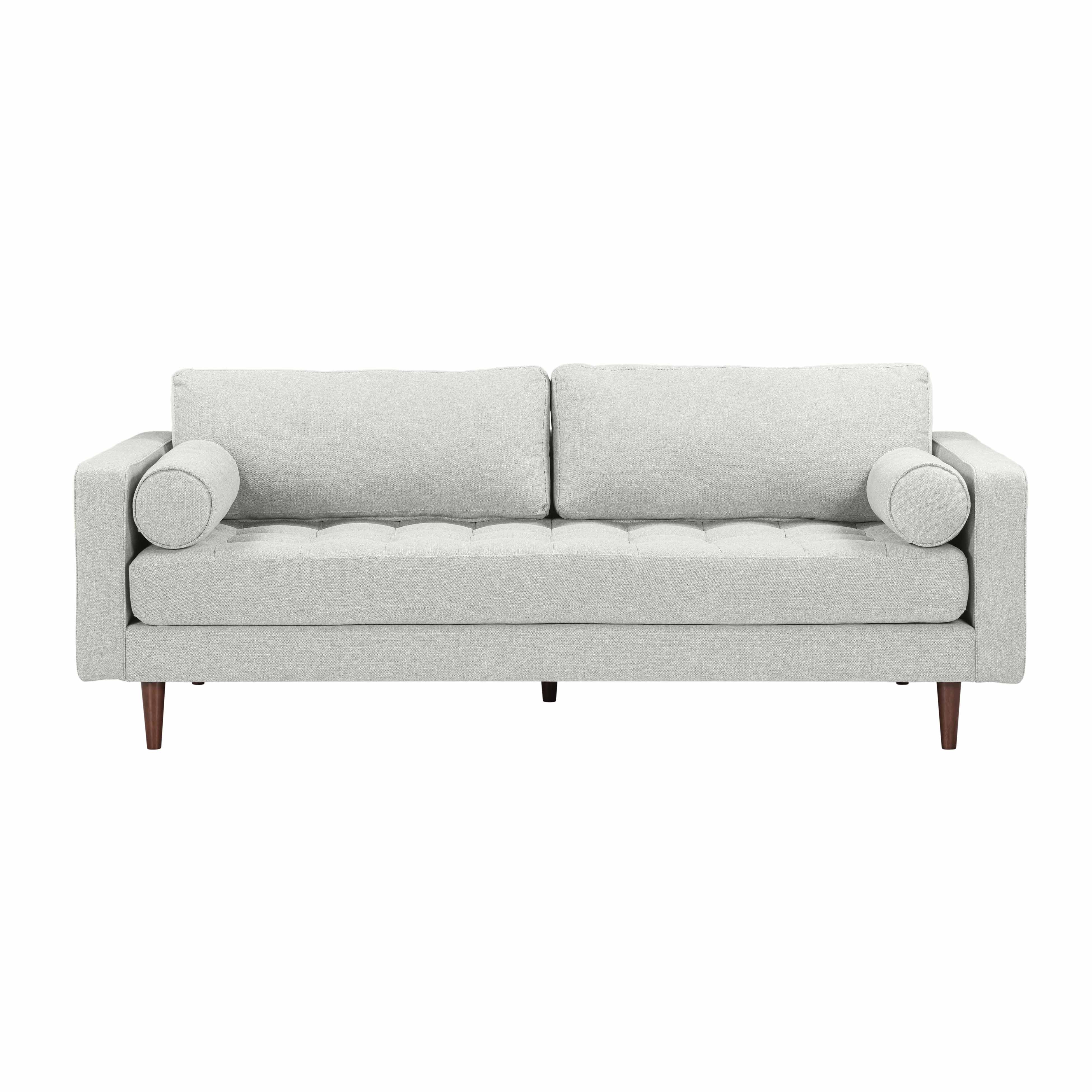 Cave Beige Tweed Sofa - Image 0