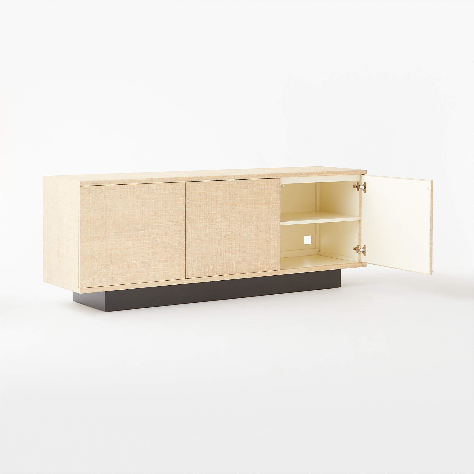 Suffolk 75" Grasscloth Media Console - Image 4
