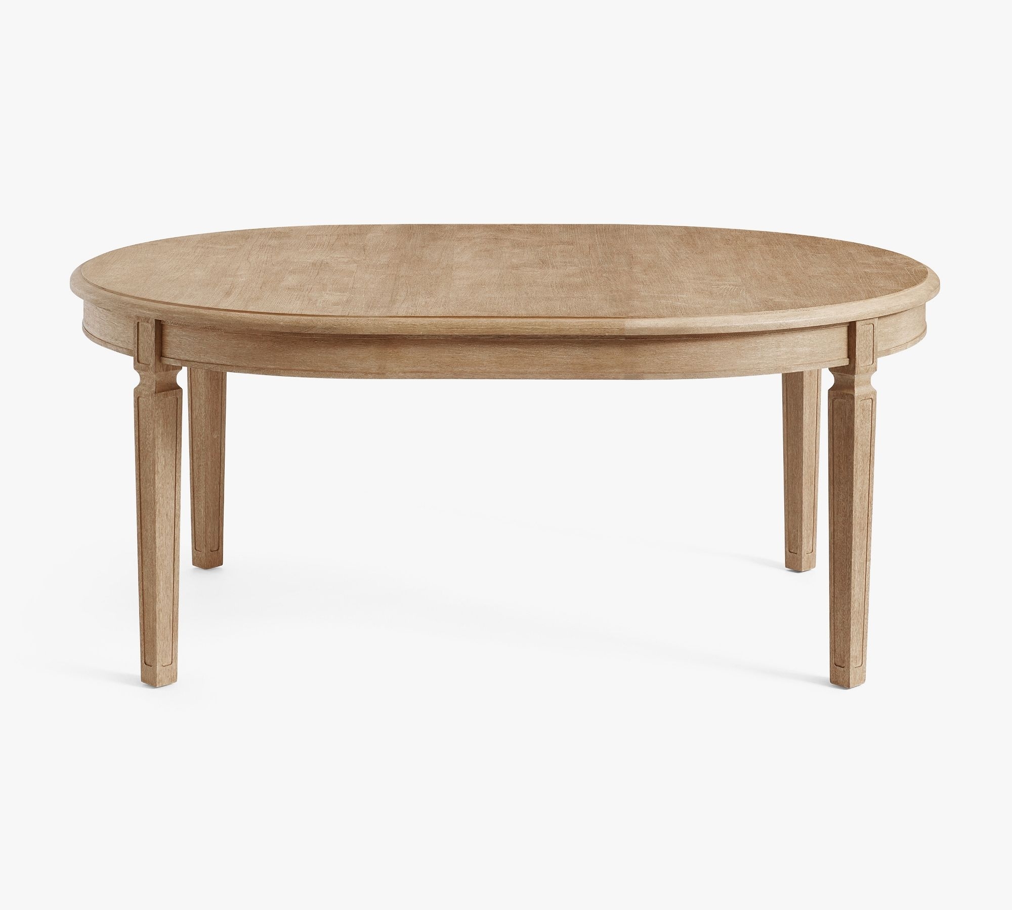 Sausalito Round Extending Dining Table, Seadrift, 54-72"L - Image 1