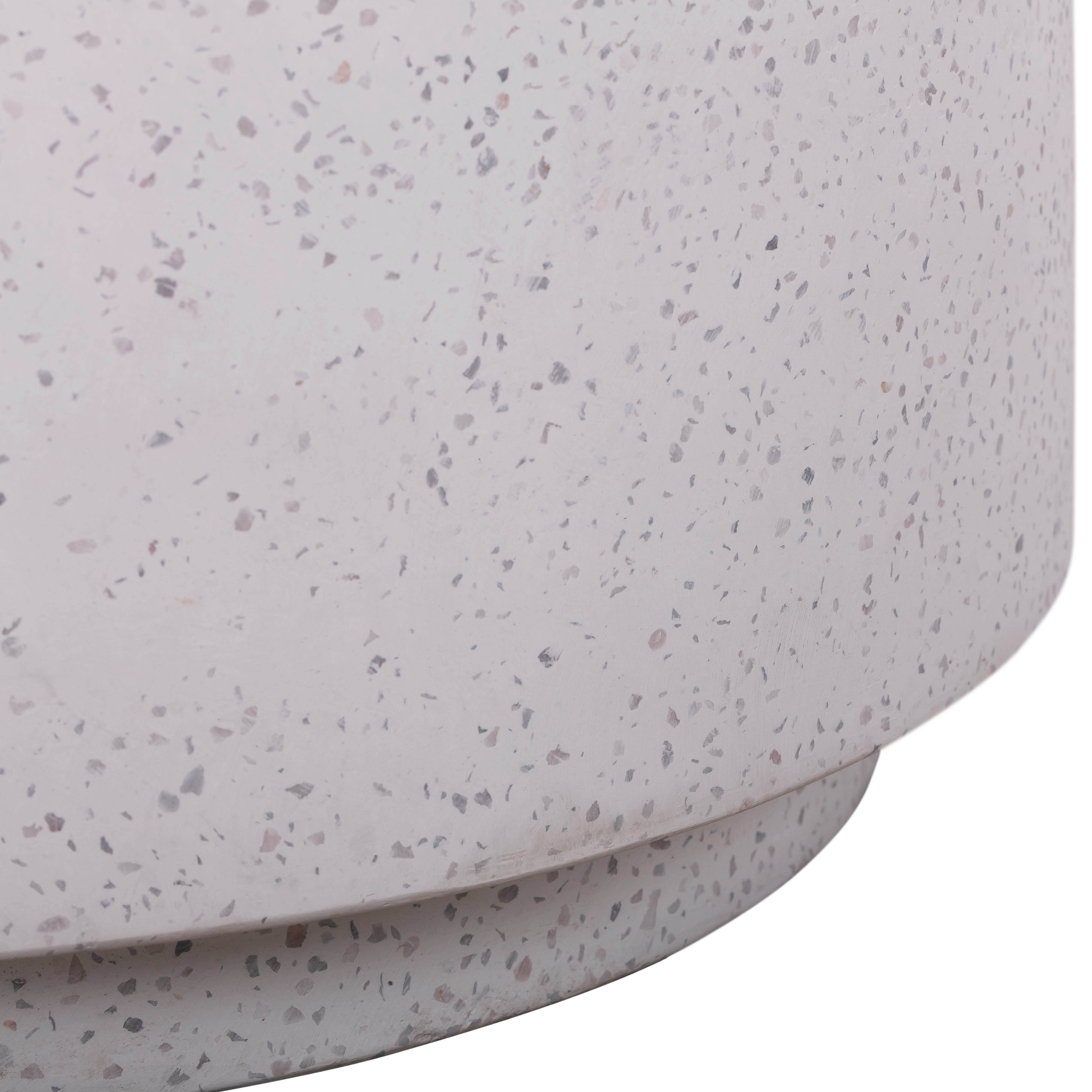 Terrazzo Light Speckled Side Table - Image 4