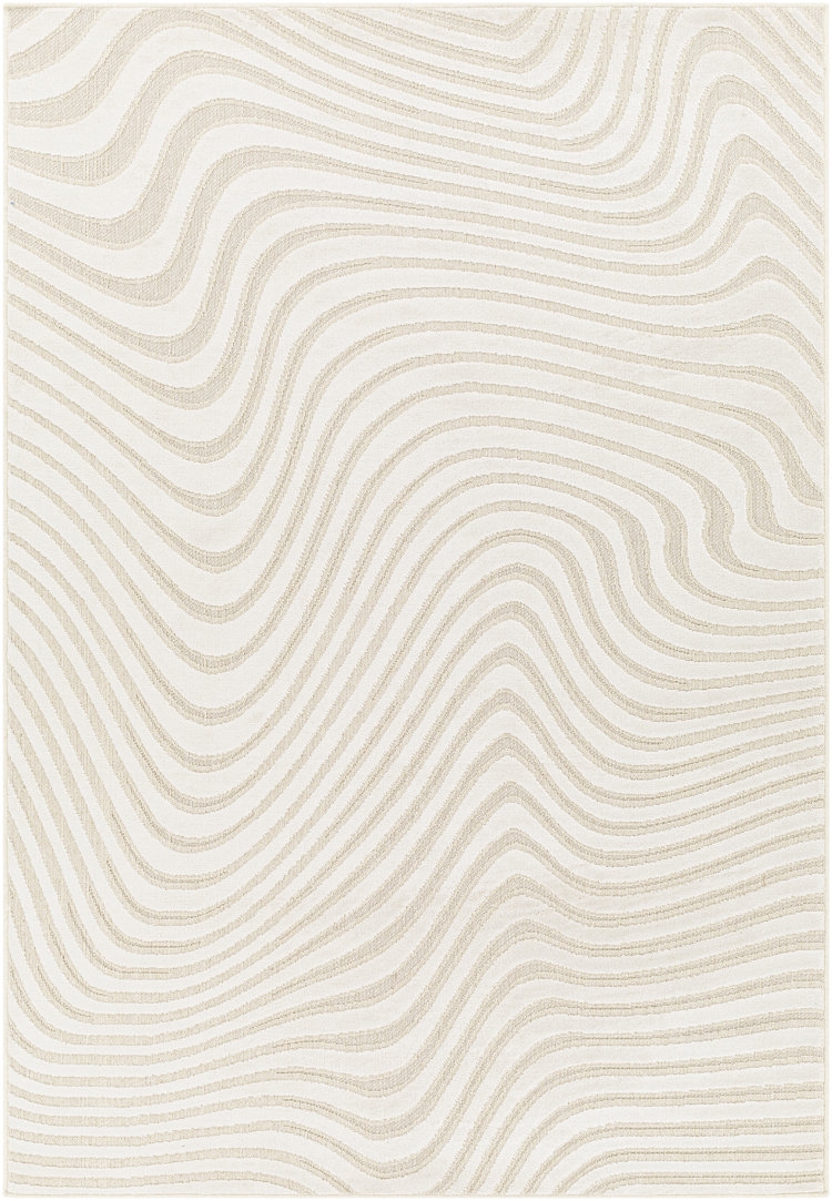 Ricki Light Beige/Cream Area Rug - Image 0