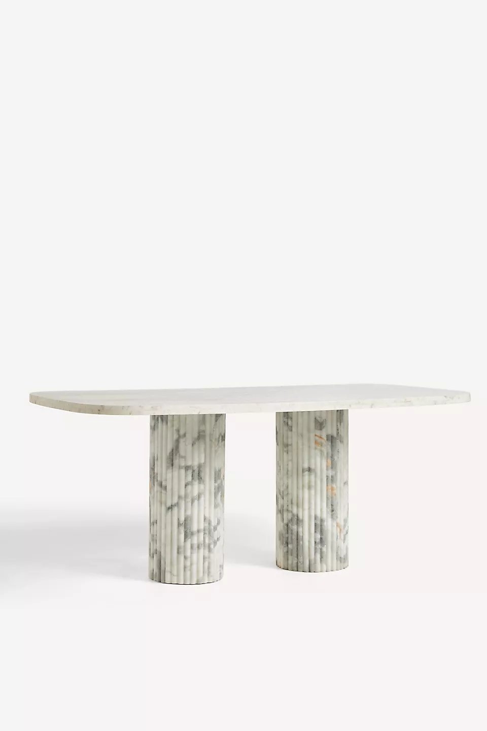 Kanta Rectangular 72" Marble Dining Table - Image 1