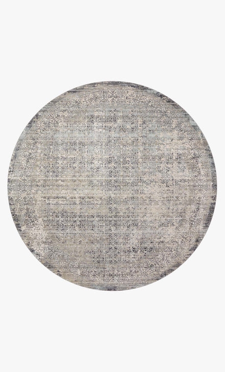 ALE-04 Sky / Stone 7'-10" x 7'-10" Round - Image 0