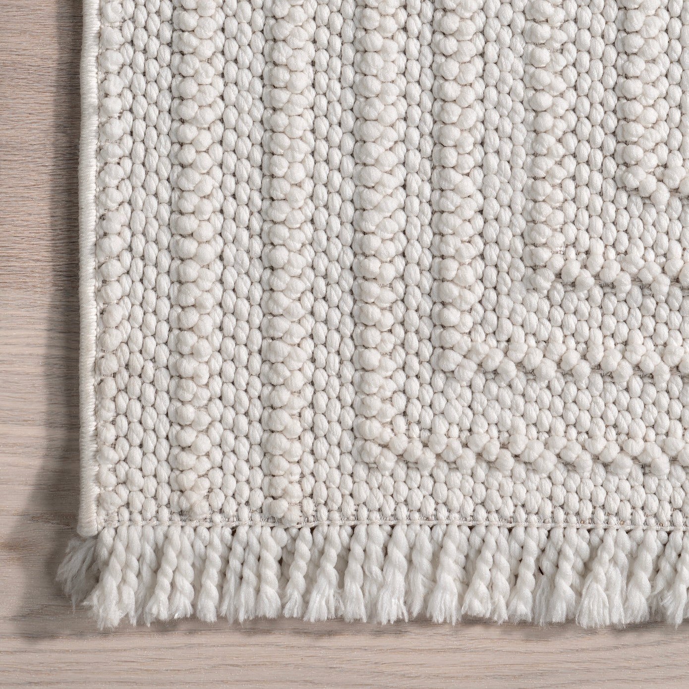 Makena Modern Geometric High-Low Area Rug - Image 2