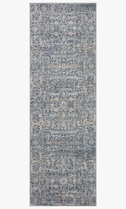 BLA-03 Denim / Taupe 2'-7" x 10'-0" - Image 0