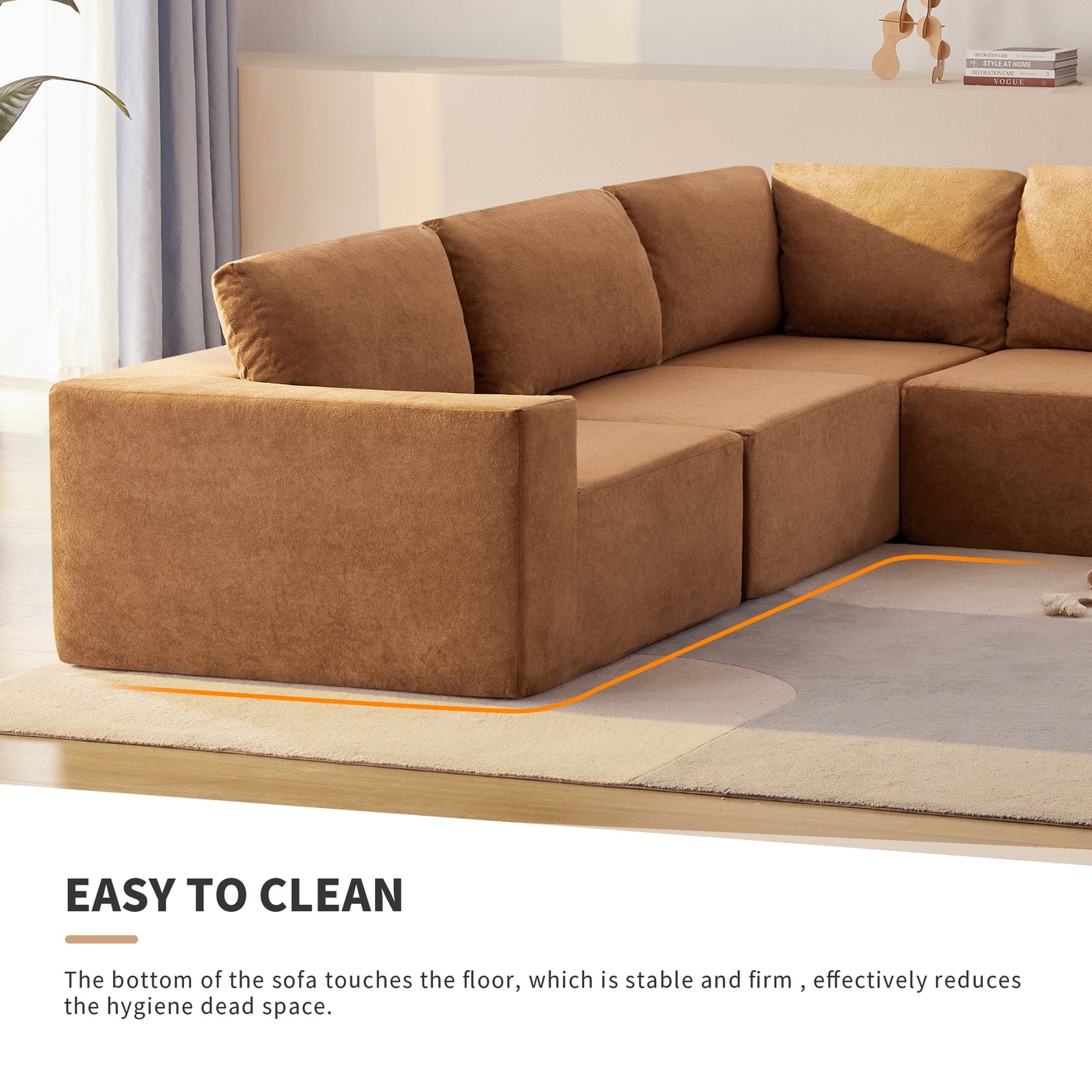 Contour & Co. | Modular L-Shaped Sectional Sofa - Image 4