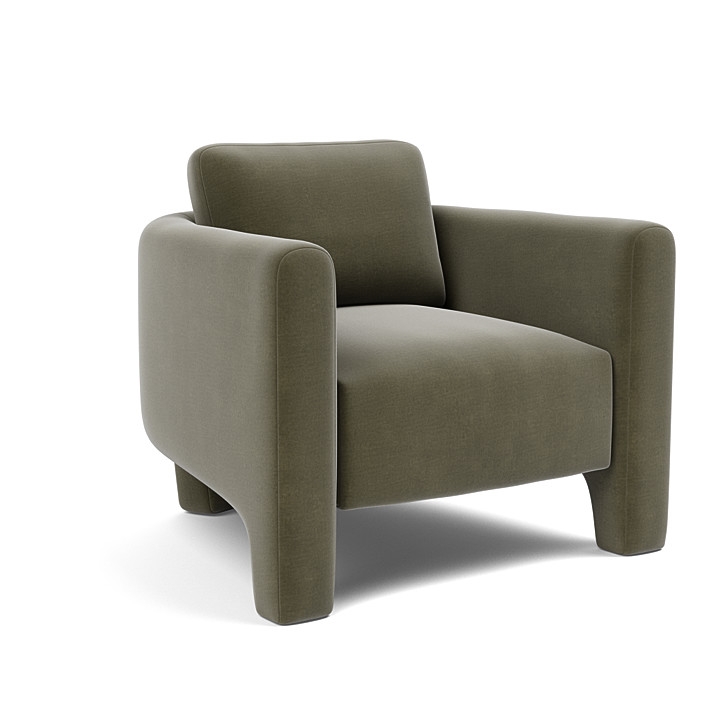 The Citizenry Riven Armchair | Brown - Image 3
