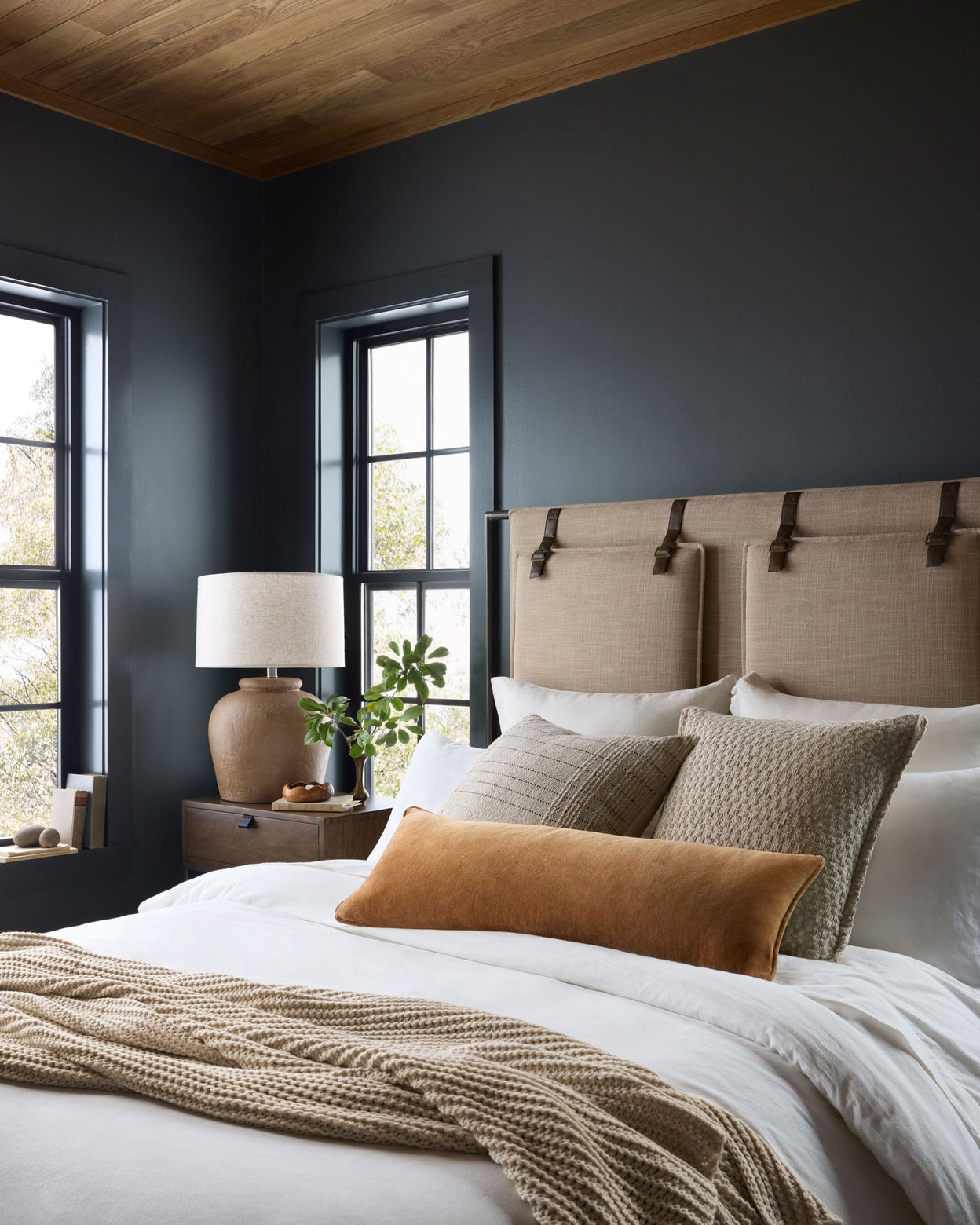 Magnolia Home by Joanna Gaines x Loloi Pillows Spice / Natural 13" x 35" Cover w/Poly - Image 1