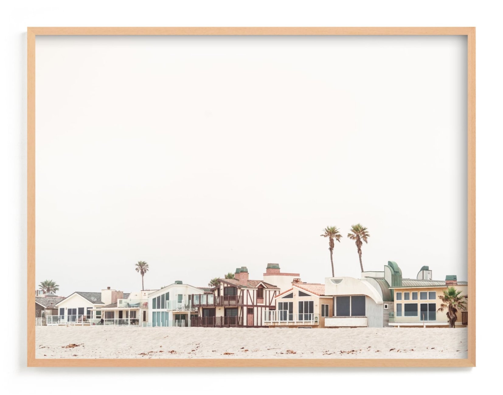 Beach Houses Limited Edition Fine Art Print 1 - Image 0