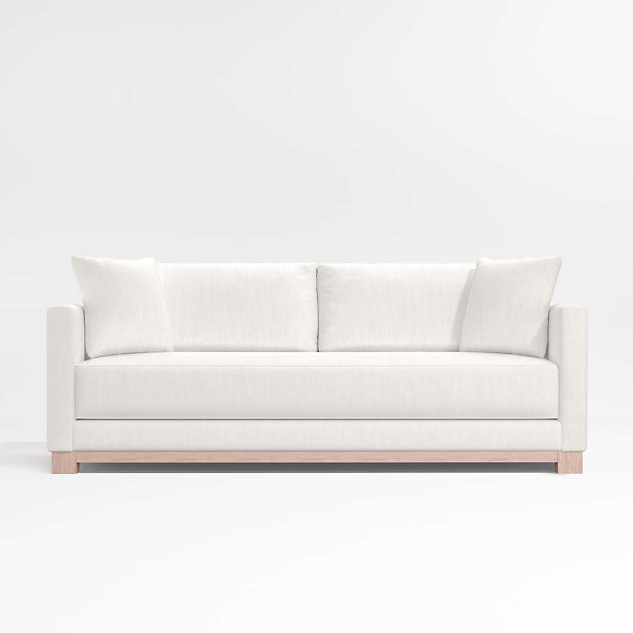 Gather Wood Base Bench Sofa 89" - Image 0