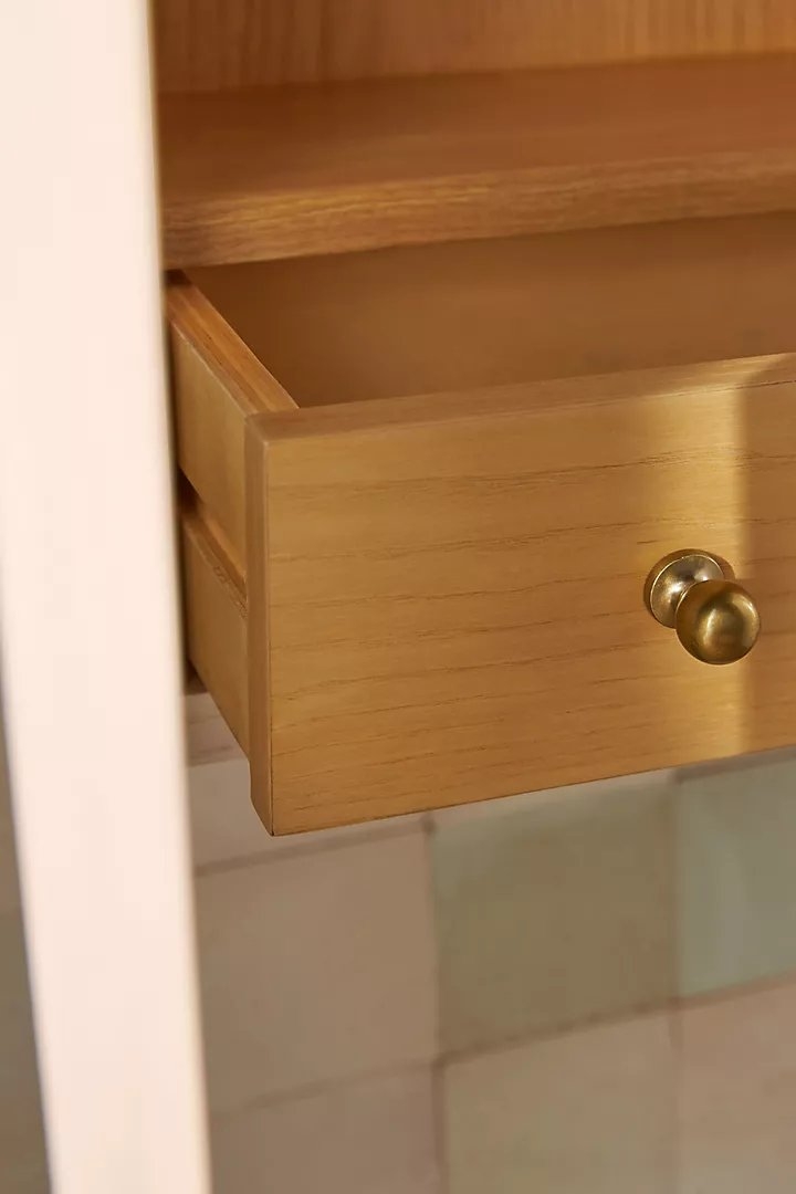 Fern Wood Arch Wall Cabinet - Image 3