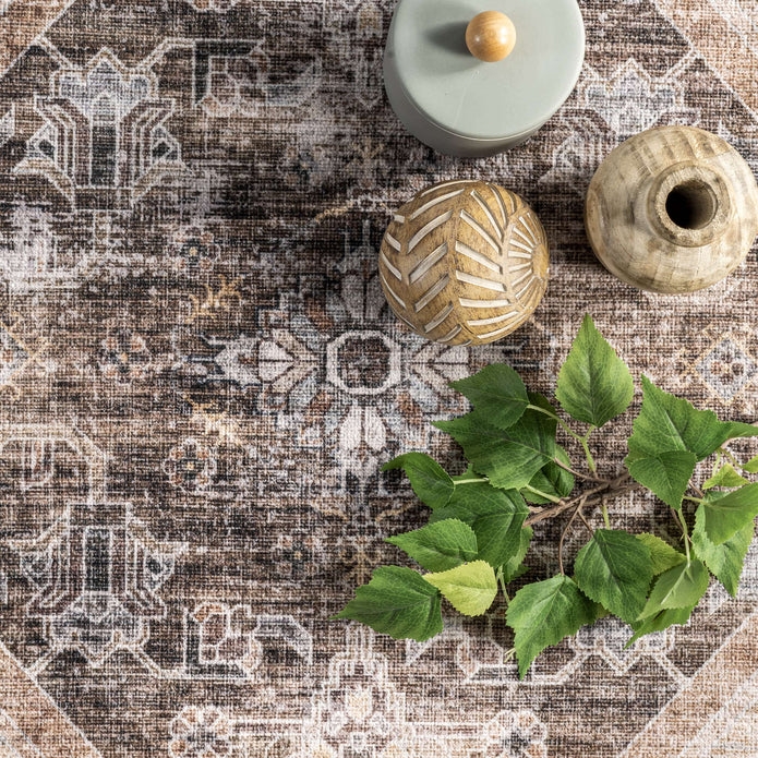 Paneled Oracle Washable Area Rug - Image 4