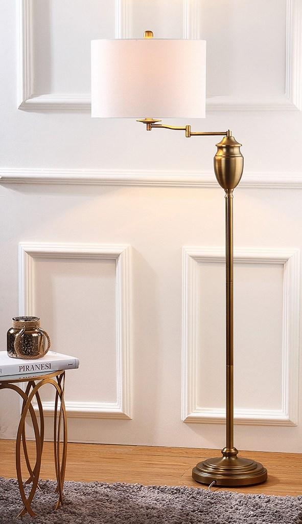 Antonia 60-Inch H Floor Lamp - Gold - Arlo Home - Image 2