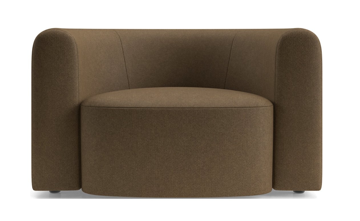 Hugger 48" Curved Chair and a Half by Leanne Ford - Image 7