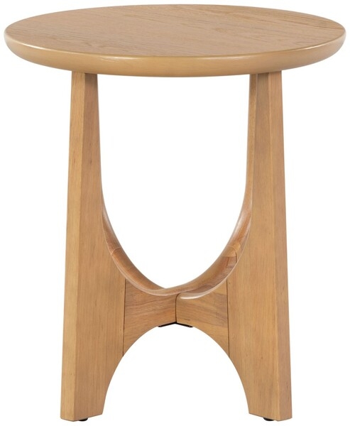 Sasha Wood Accent Table - Natural - Image 0