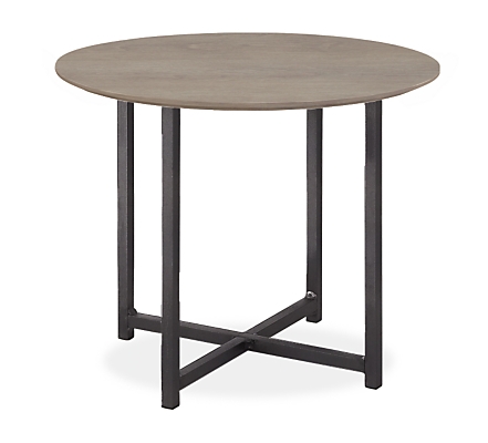 Classic End Tables in Natural Steel - Maple with shell stain - Image 0