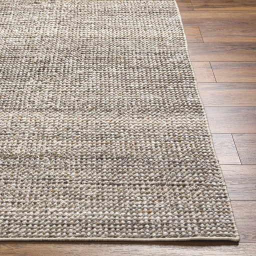 Reika Beige Indoor 9' x 12' Handmade Rug - Image 1