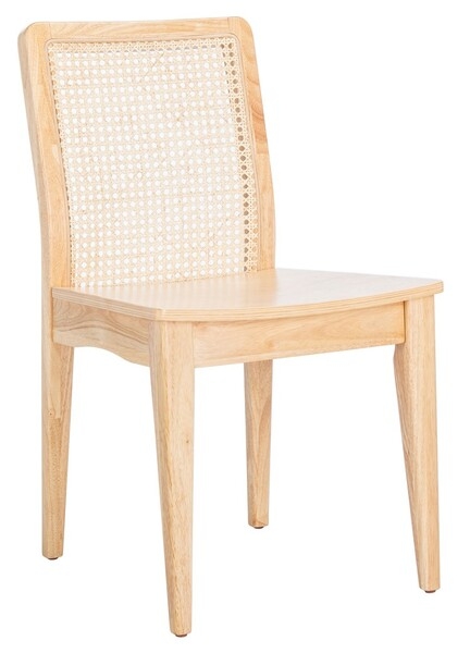 Benicio Rattan Dining Chair - Natural - Safavieh - Image 4