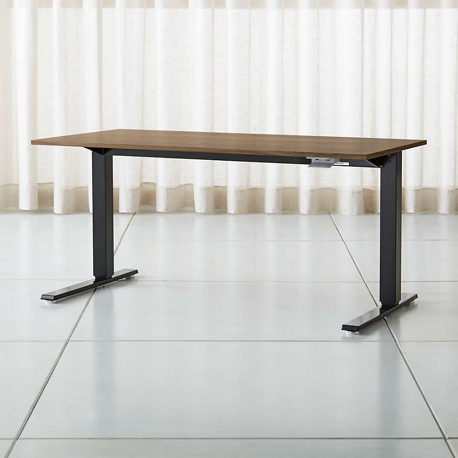 Humanscale ® Float ® Sit/Stand 60" Walnut Desk - Image 0