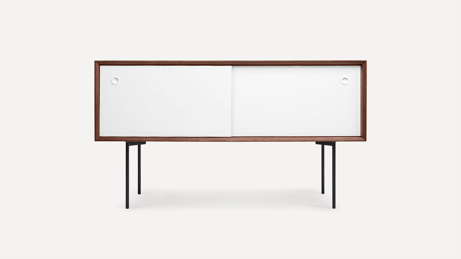 Carta Credenza - Walnut - Wood / Straight Leg - Image 5