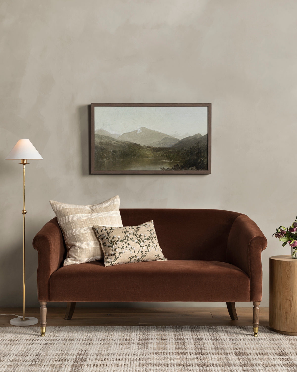 Clemence Settee 60" (Ready to Ship) - Image 1