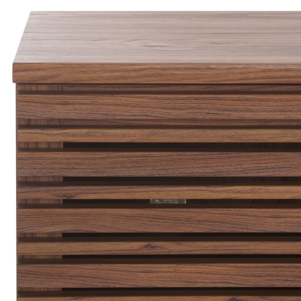 Atlantes 4 Door 4 Shelf Media Stand - Walnut - Image 5