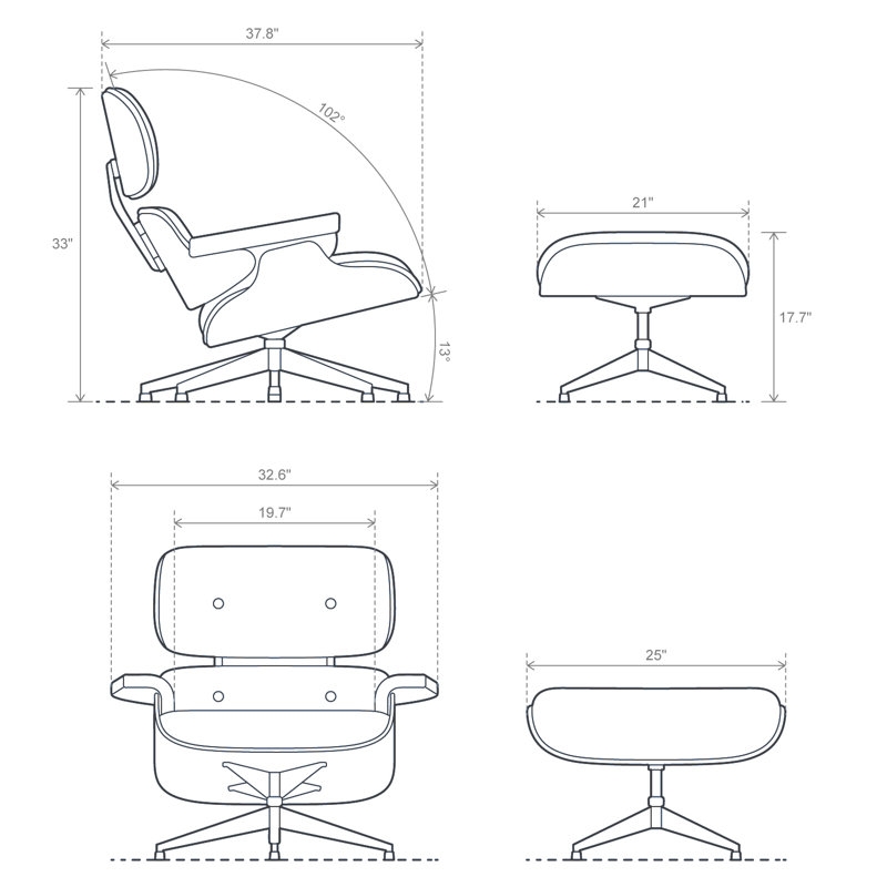 Marlanna Genuine Leather Top Grain Leather Swivel Lounge Chair and Ottoman and Armrest - Image 3