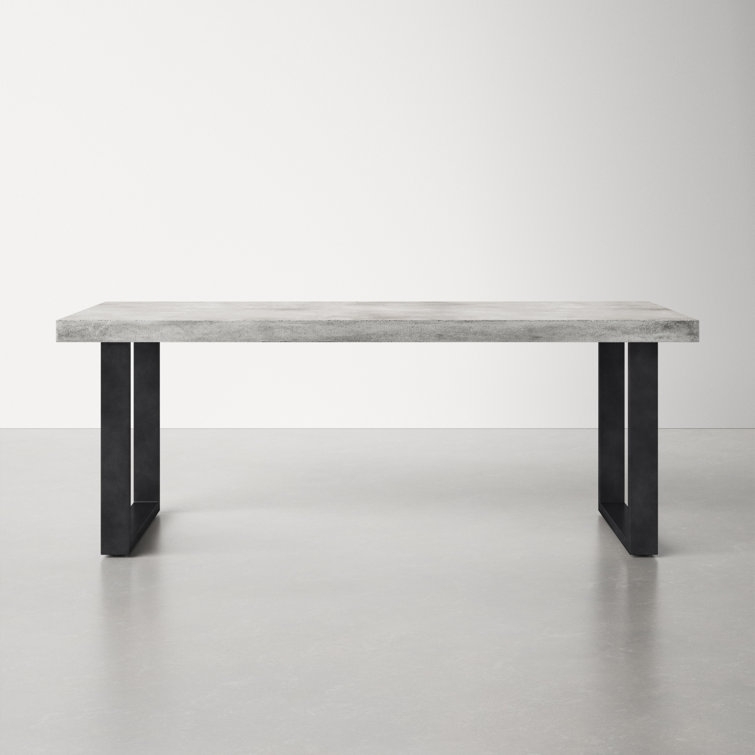 Clement Concrete Outdoor Dining Table - Image 0