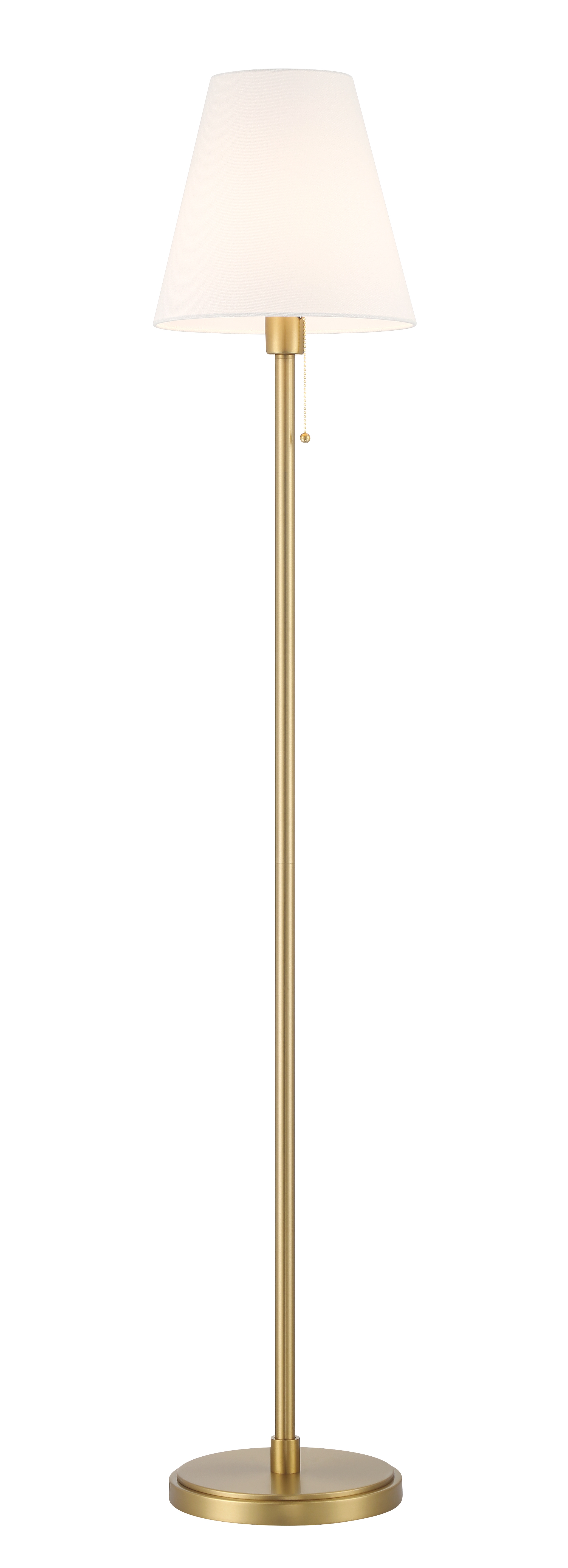Berkeley Floor Lamp | Antique Brass - Image 1