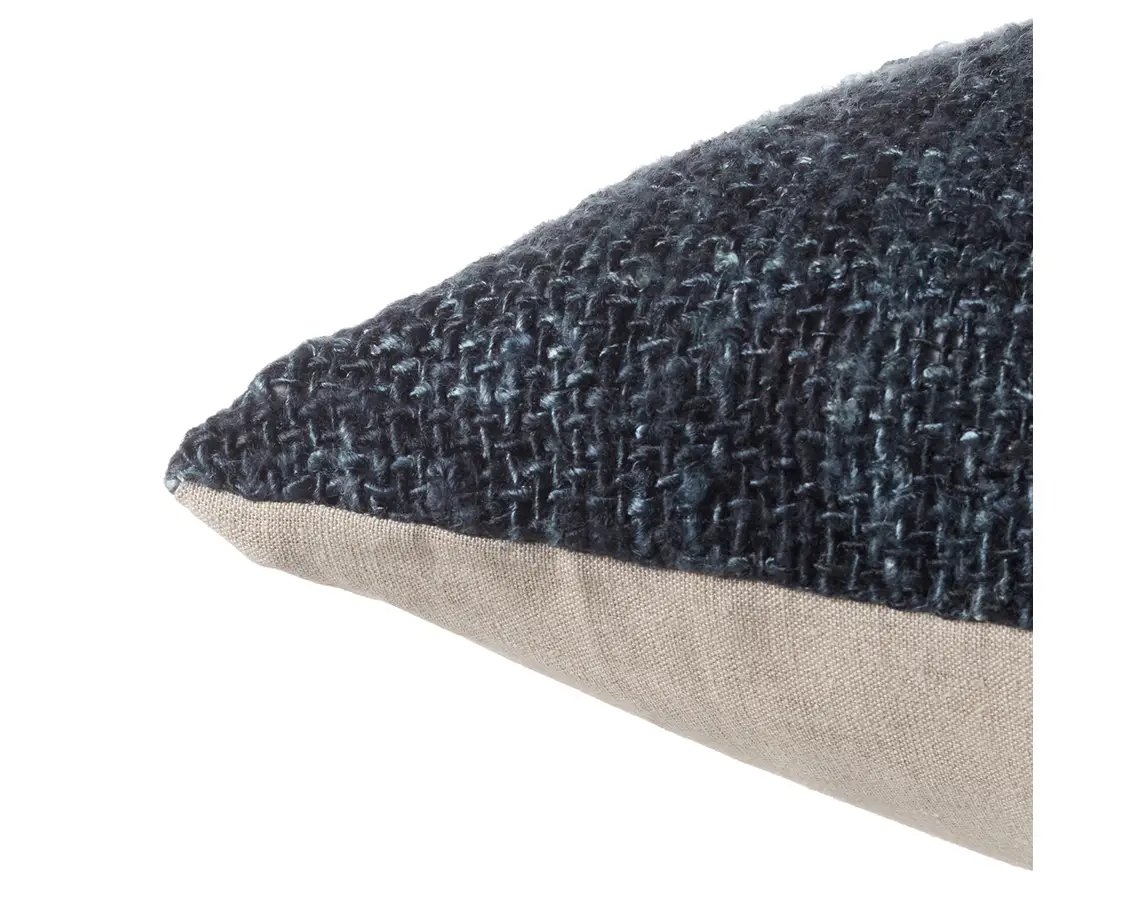 Design (US) Blue 22"X22" Pillow with Poly Fill - Image 1