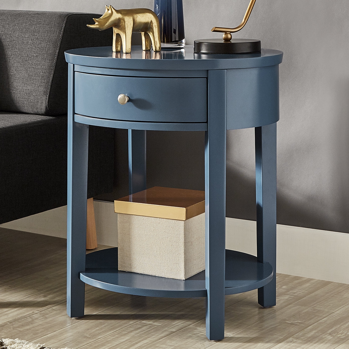 Canterbury End Table with Storage - Image 5