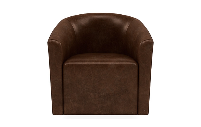 Tegan Leather Swivel Chair - Image 0