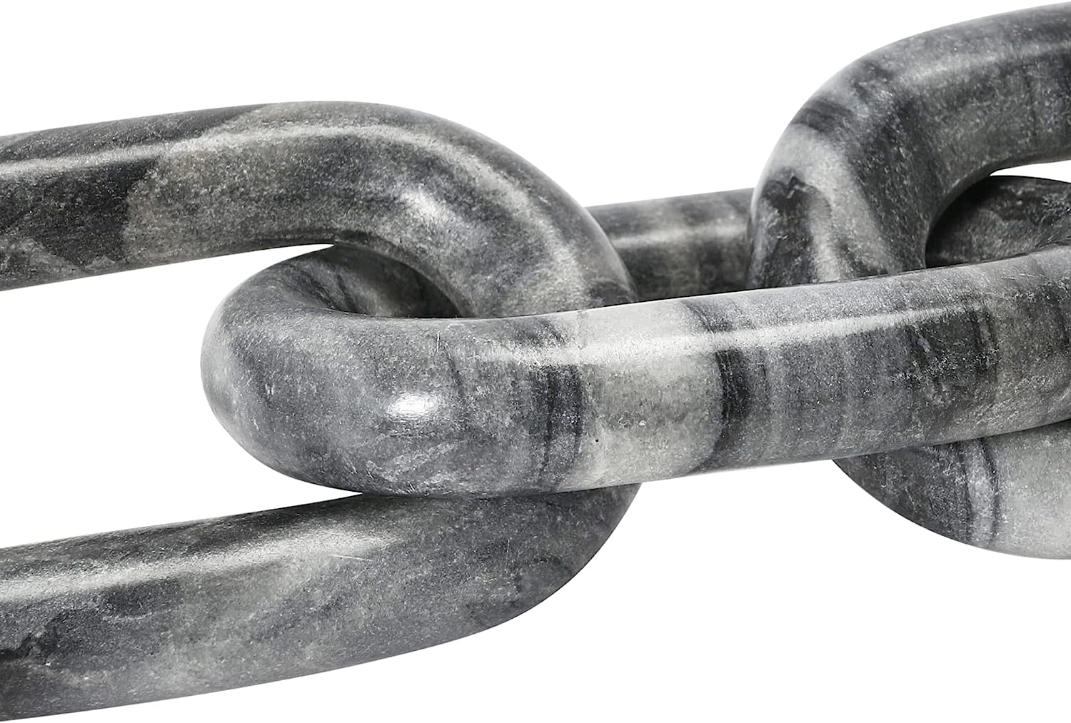 Decorative Marble Chain, Variegated Grey Tones - Image 3
