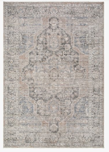 Maria Elena Brown Indoor 7'10" x 10' Machine Woven Rug - Image 0